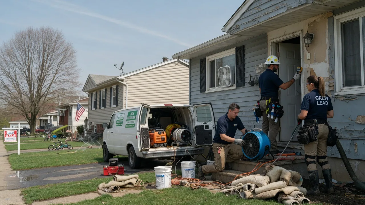 Flood Cleanup in Williamston, SC near me